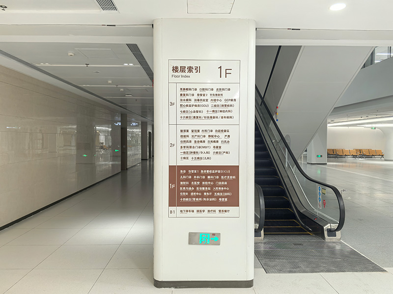 电梯里楼层索引_医院楼层总索引导视系统设计